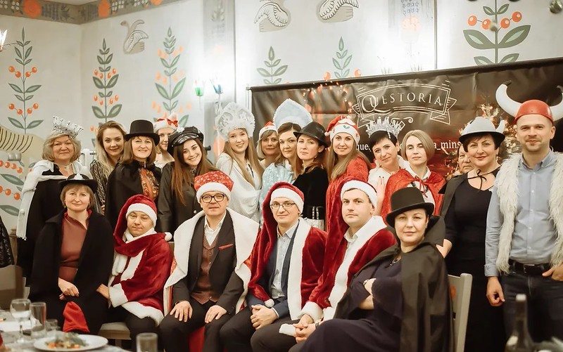 Тимбилдинг-активности на корпоративе на Новый год в Вологде